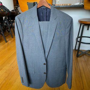 J. Crew Grey Suit - Pants (33) & Jacket (38)